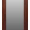 Manhattan Solid Timber Frame Wall Mirror - Mahogany