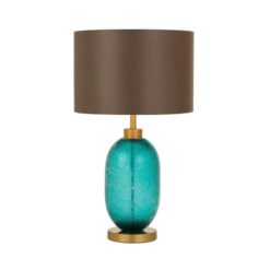 Manolo Glass Base Table Lamp