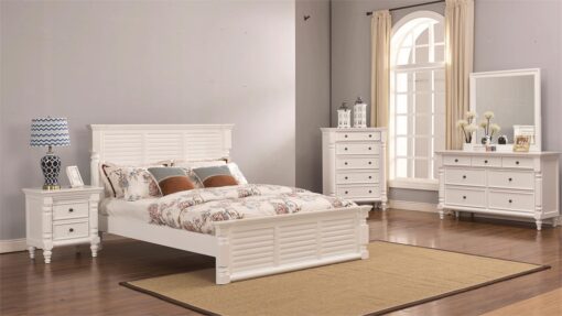 Maria bedframe with bedroom suit