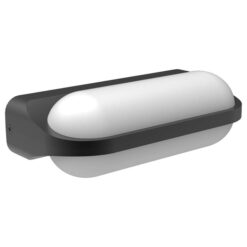 Marina IP65 Exterior Up / Down LED Wall Light, Dark Grey