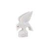 Marini Marble Eagle Figurine Decor, Small, White