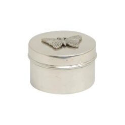 Martinet Metal Round Trinket Canister