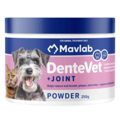 Mavlab Dentevet + Joint Anti Plaque And Joint Support Powder For Dogs And Cats 250 Gm