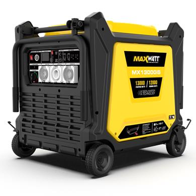 MaxWatt 13000W Petrol Inverter Generator with 2 Wire Auto Start MaxWatt 13000W Petrol Inverter Generator with 2-Wire Auto Start
