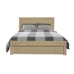 Messina acacia bed frame with bedroom suite option