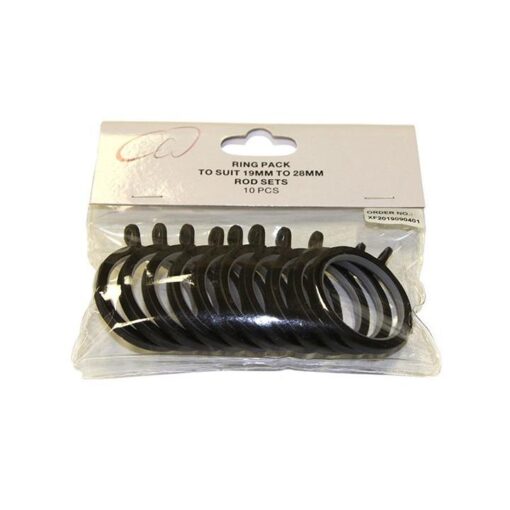 Metal Curtain Rod Rings 19/28mm