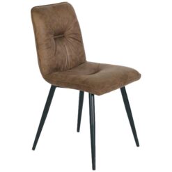 Midash Fabric Dining Chair, Vintage Tan