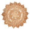 Mimosa Hand Braided Jute Round Rug, 200cm
