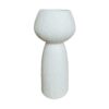Miro Terracotta Vase, Tyle B, Chalk
