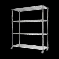 Modular Wire Storage Shelf 1200 x 600 x 1800mm Steel Shelving
