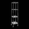 Modular Wire Storage Shelf 350 x 350 x 1800mm Steel Shelving