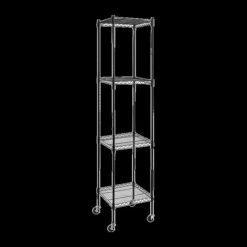 Modular Wire Storage Shelf 350 x 350 x 1800mm Steel Shelving