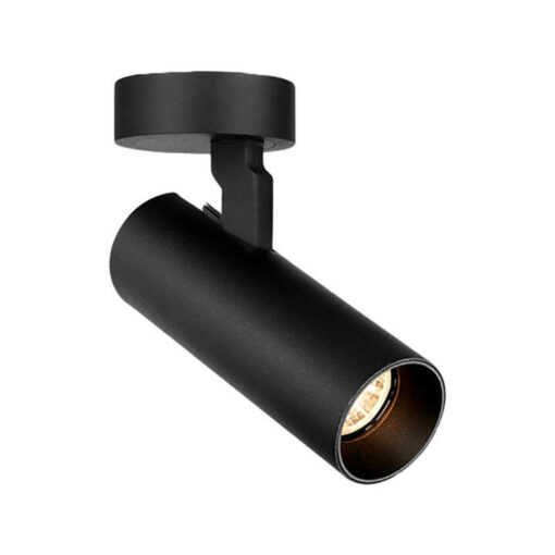 Molo Dimmable LED Surface Mounted Spotlight, 10W, 3000K, Black