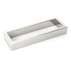 Montangna Hand Towel Rail - Polished Stainless Steel (matches Chrome)