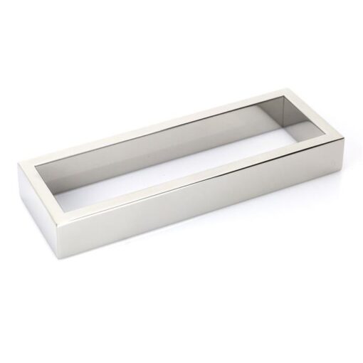 Montangna Hand Towel Rail - Polished Stainless Steel (matches Chrome)