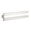 Montangna Stainless Steel Double Towel Bar - Movable
