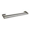 Montangna Stainless Steel Double Towel Rail - Brushed Satin - 750mm/900mm