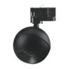 Moon Aluminium 3 Circuit Dimmable LED Track Light, Spot Fascia, CCT, Black