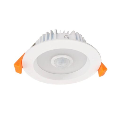 Motion 10W 3000K LED Downlight Kit with PIR Sensor - 120mm White