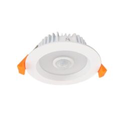 Motion 10W 5000K LED Downlight Kit with PIR Sensor - 90mm White
