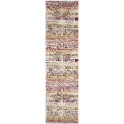 Museum Emersyn Transitional Runner Rug, 80x300cm, Fuschia