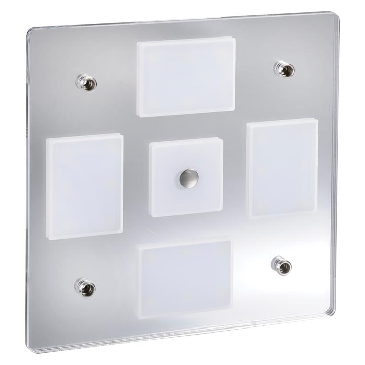 Narva 10-30V LED Square Interior Lamp Touch Switch & Dimming Narva 10-30V LED Square Interior Lamp Touch Switch & Dimming