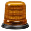 Narva Amber 'Eurotech' Low Profile LED Strobe/Rotator Light with Flange Base, Orange Casing