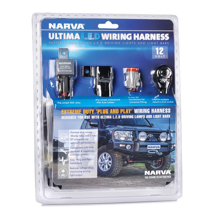 Narva Ultima LED 12V Wiring Harness Narva Ultima LED 12V Wiring Harness