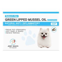 Nature's Key Green Lipped Mussel Oil Joint Care For Dogs 100 Capsule
