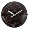 NeXtime Motion Star Metal Round Wall Clock