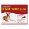 Neovela (Selamectin) Flea And Worming For Dogs 10 - 20 Kg Red 12 Pack