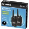 Nextech Transceiver UHF 2W 80CH PK2 BLK. DC1112