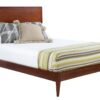 Nirvana timber bed frame - headboard 120h - discounted display model