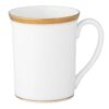Noritake Charlotta Gold Microwave Safe Fine Porcelain Mug