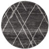 Oasis 452 Charcoal Round by Rug Culture-240X240CM - ROUND