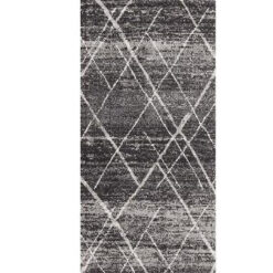 Oasis 452 Charcoal Runner by Rug Culture-400X80CM - RUNNER