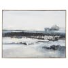 "Ocean Grove" Framed Hand Painted Canvas Wall Art, 120cm