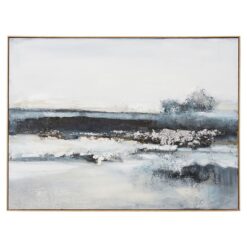 "Ocean Grove" Framed Hand Painted Canvas Wall Art, 120cm