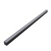 Omega Aluminium Surface Mounted Profile, 100cm, Black