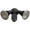 Orara IP44 Exterior LED Security Light with Sensor, 2 Head, 20W, 5000K