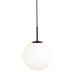 Orb Max Pendant Light, Large, Textured Black