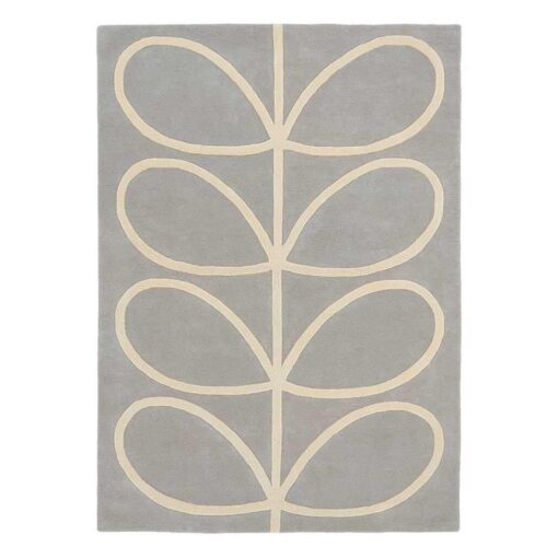 Orla Kiely Giant Linear Stem Hand Tufted Designer Wool Rug, 280x200cm
