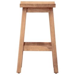 Osaka Mango Wood Kitchen Stool, Honey Wash