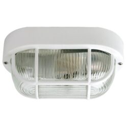 Osmo IP54 Exterior Guard Bunker Light, White