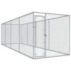 Outdoor Dog Kennel 7.6x1.9 m