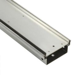 Outdoor Landscape Pool Drainage Channel - Tray and Grate - Tile Insert - 120mm Wide