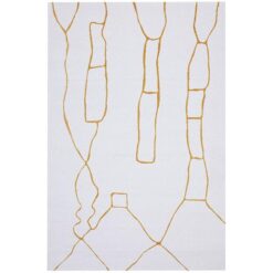 Paradise Amy Modern Rug, 290x200cm, Gold