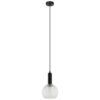 Pelota Glass Pendant Light, Clear