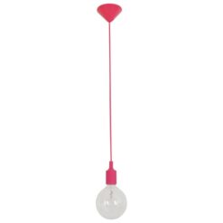 Penrith Silicone Pendant Suspension, Pink