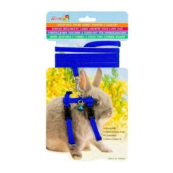 Percell Rabbit Harness - Blue 1 Pack